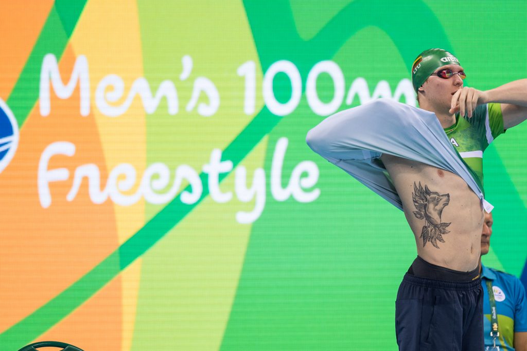 Simonas Bilis 2016 m. Rio de Žaneiro olimpinėse žaidynėse (V.Dranginio nuotr.)