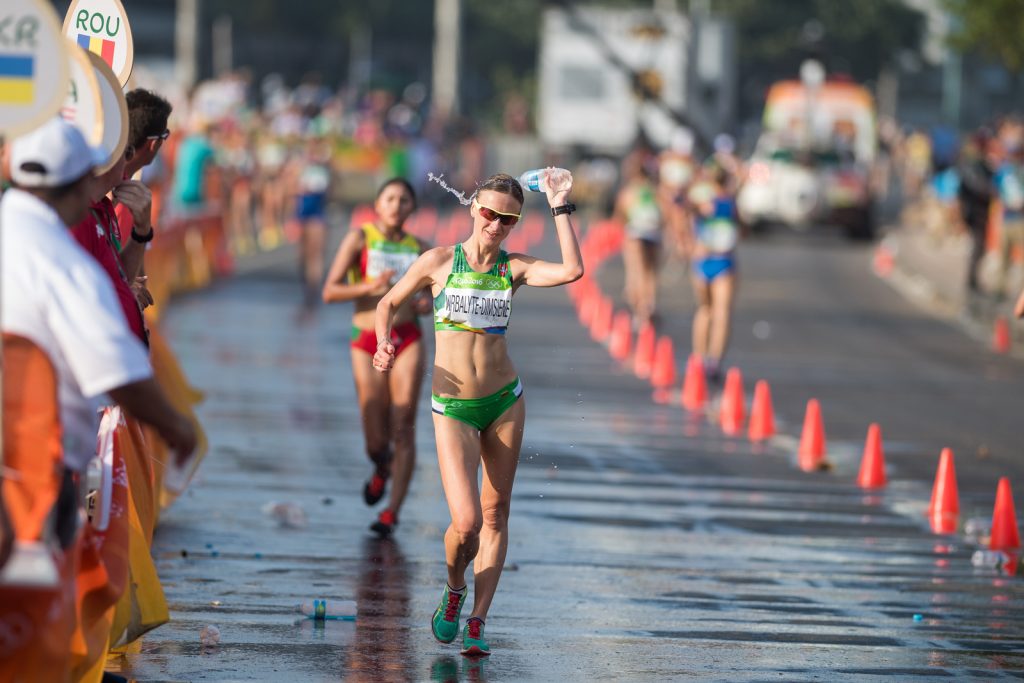 Brigita Virbalytė-Dimšienė 2016 m. Rio de Žaneiro olimpinėse žaidynėse (A.Pliadžio nuotr.)