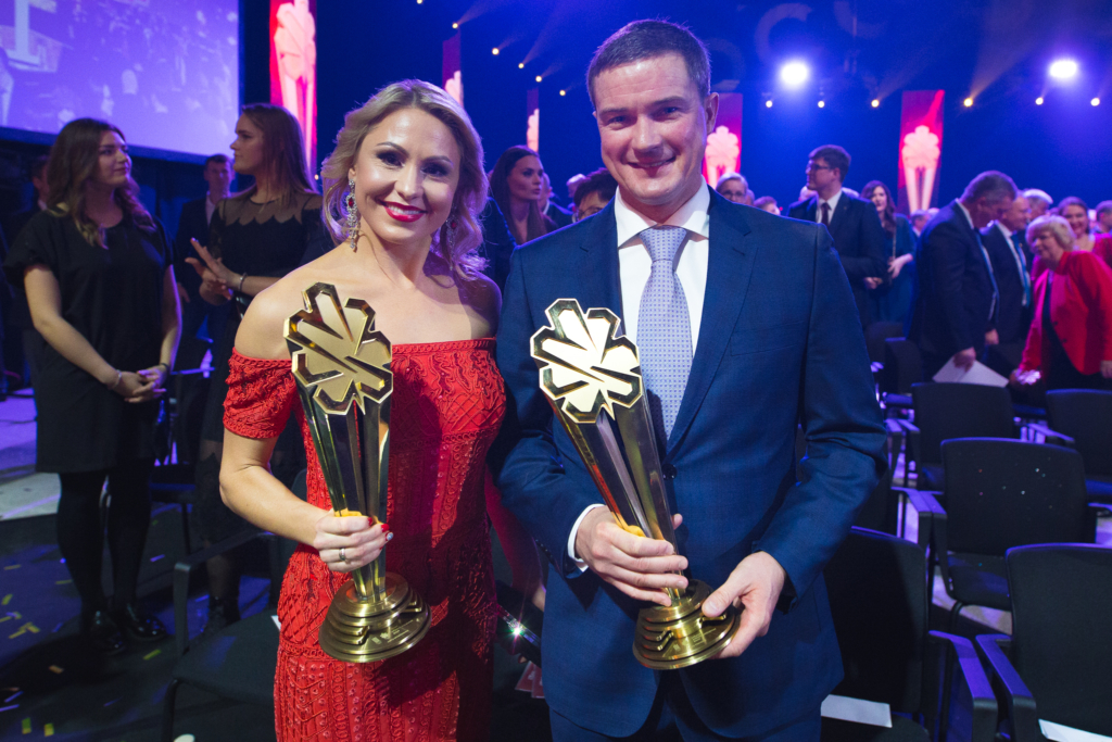 Laura Asadauskaitė-Zadneprovskienė ir Andrejus Zadneprovskis (Elvio Žaldario nuotr.)