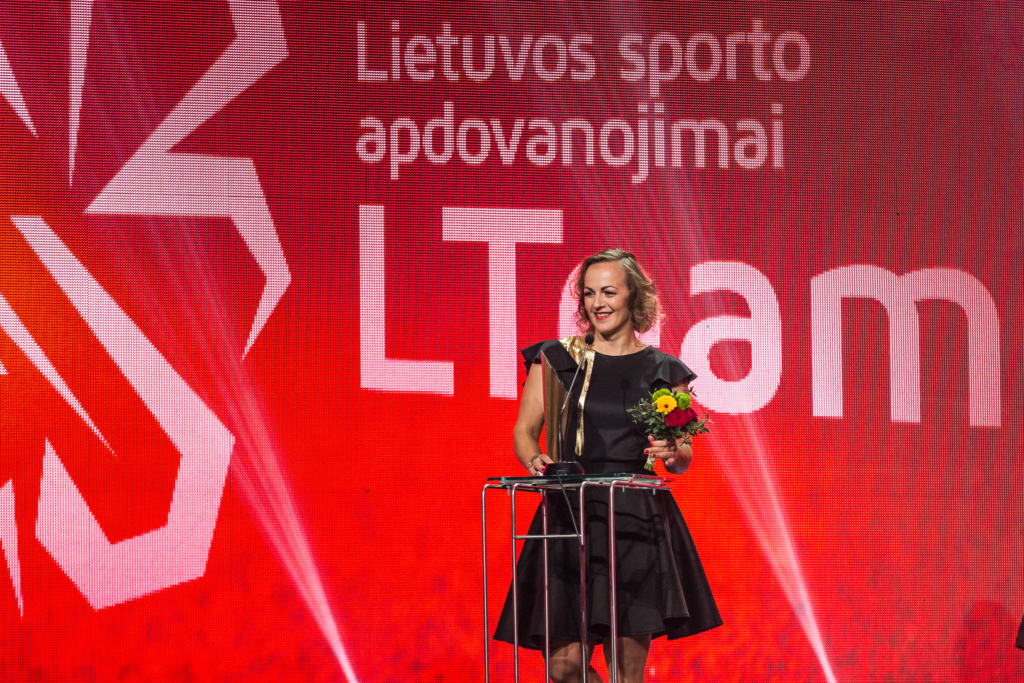 S.Krupeckaitė net tris kartus išrinkta Lietuvos metų sportininke (Vytauto Dranginio nuotr.)