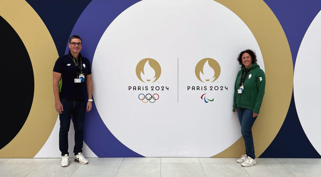 LTOK olimpinio sporto direkcijos vadovai E.Petkus ir A.Vanagienė lankėsi olimpinėms žaidynėms besirengiančiame Paryžiuje.