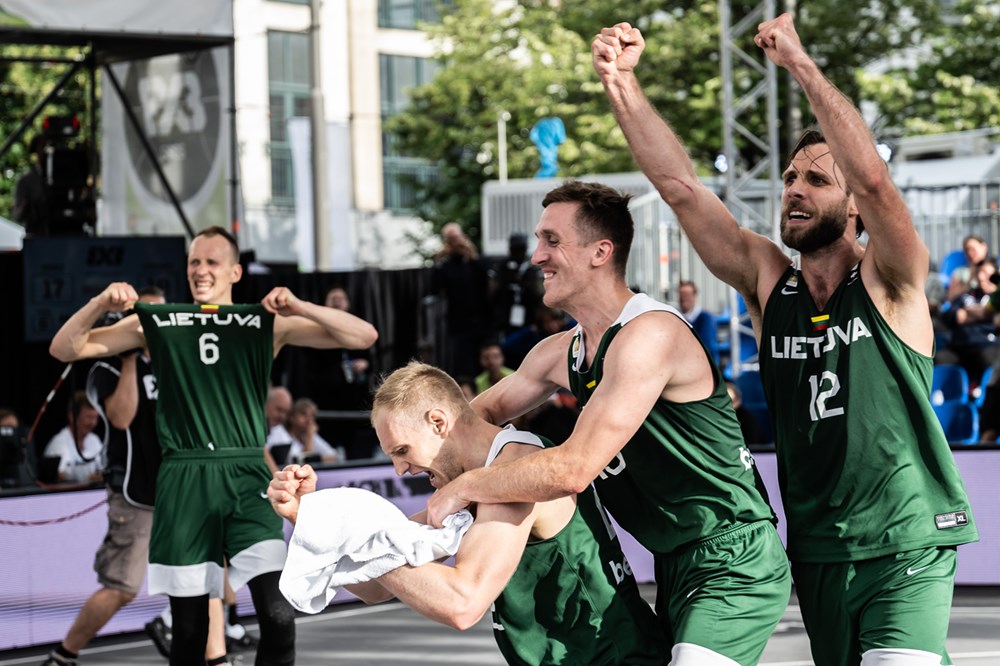 Lietuvos krepšinio 3x3 rinktinė  (FIBA nuotr.).